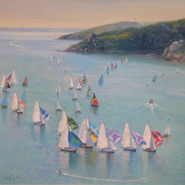 - Oil on Canvas, Painting by Timothy Easton, measuring 50 x 50 cm (H x W) framed at 63 x 63 cm £2950